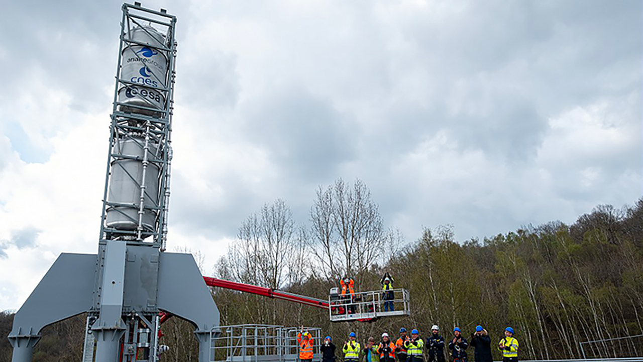 Prometheus® couplé à Thémis sur le site ArianeGroup à Vernon